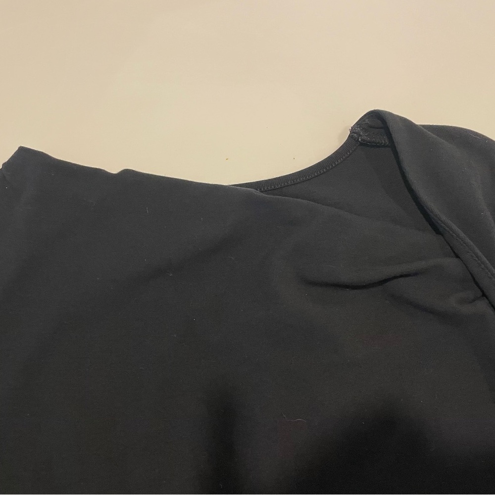 Stylish Black Asymmetrical Top